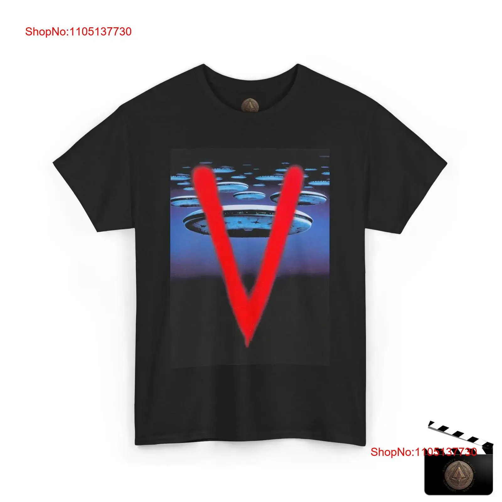 Vintage Collectible Show - V ufo t camisa para visitantes