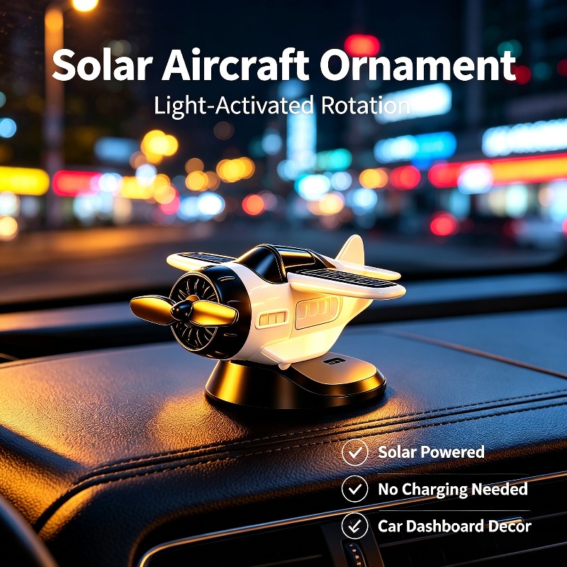 Vintage Collectible Cars - Ornamento Solar para Carro em Formato