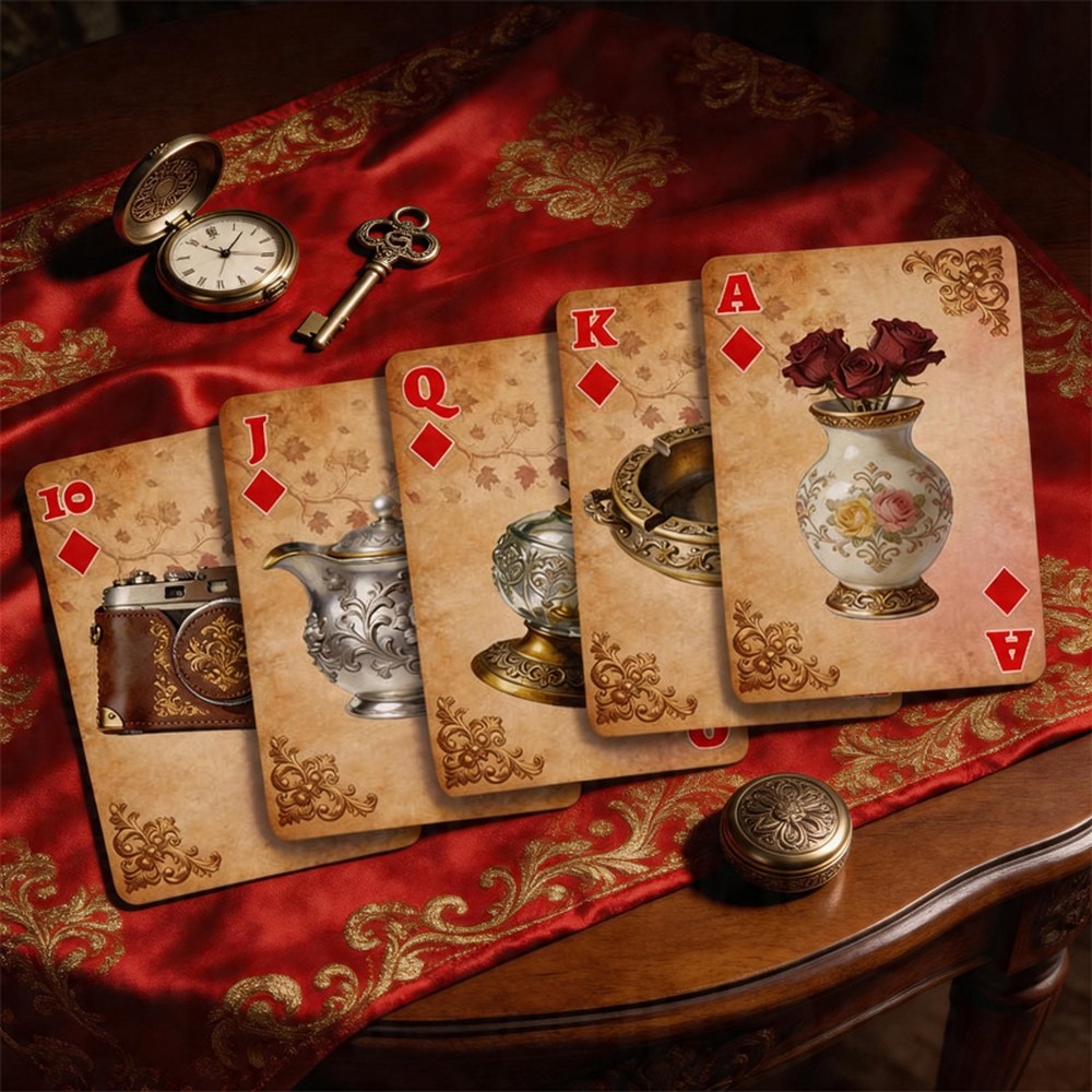 Conjunto de cartas de baralho  - Vintage Collectible Playing Cards avaliação e preço