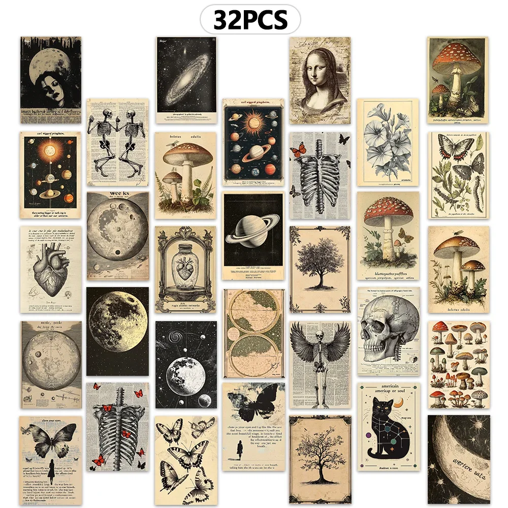 32 peças, estilo vintage, cart - Collectible Vintage Greeting Cards avaliação e preço