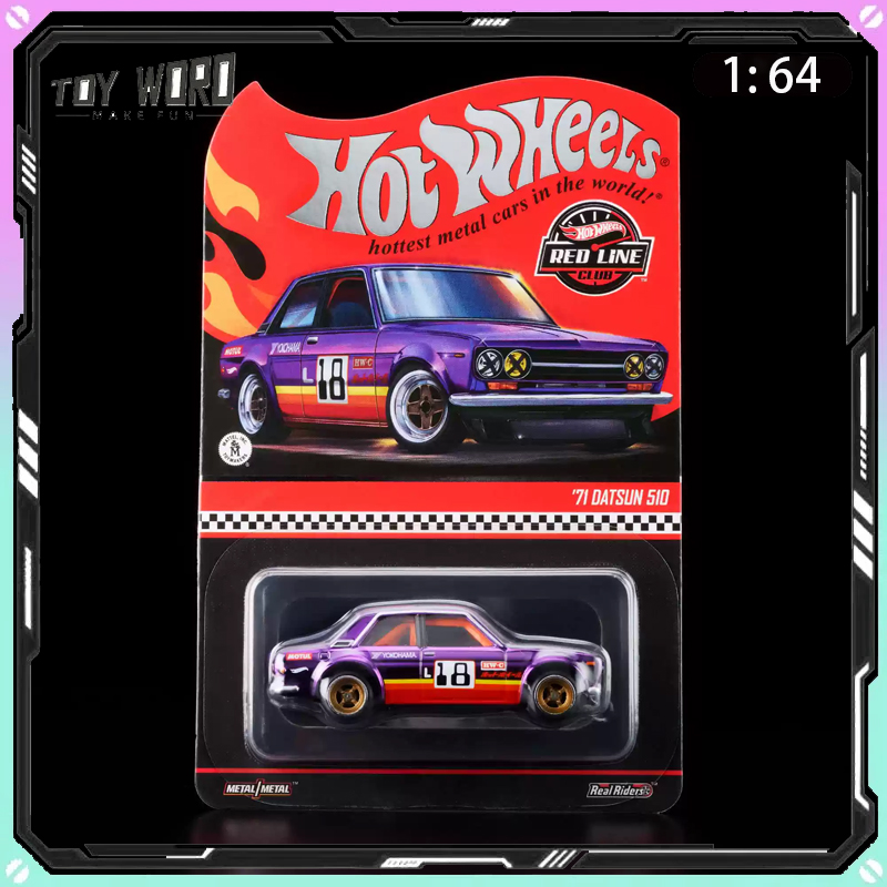 Hot Wheels RLC 1:64 Datsun 510 - Vintage Collectible Hot Wheels avaliação e preço