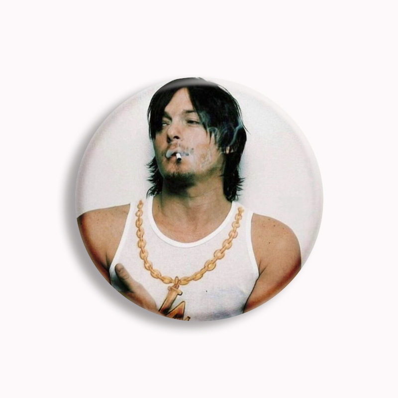 Retro daryl dixon botão macio  - Vintage Collectible Show avaliação e preço