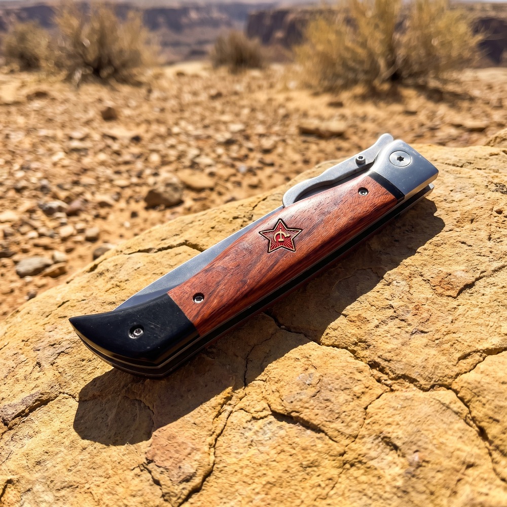 Faca de Bolso Vintage Dobrável - Vintage Collectible Knife avaliação e preço