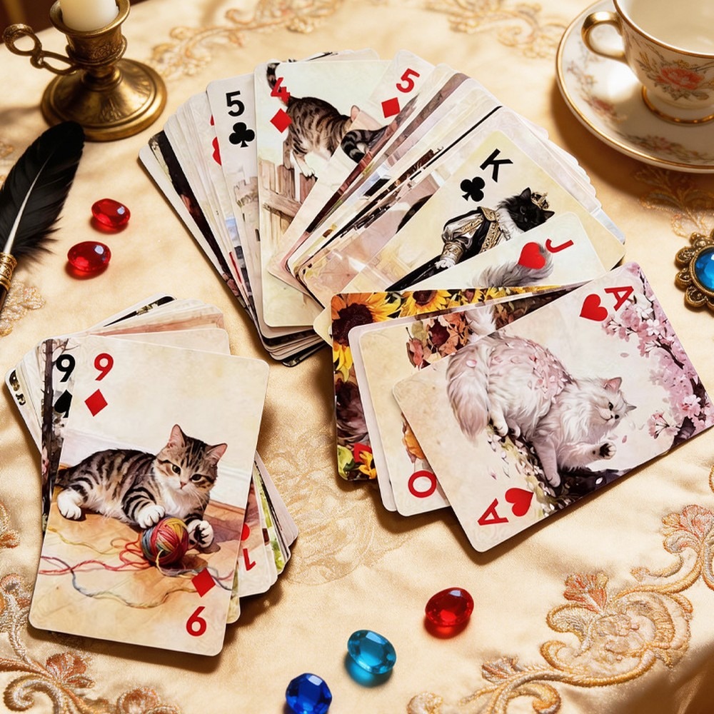 54 peças de cartas de baralho  - Vintage Collectible Playing Cards avaliação e preço