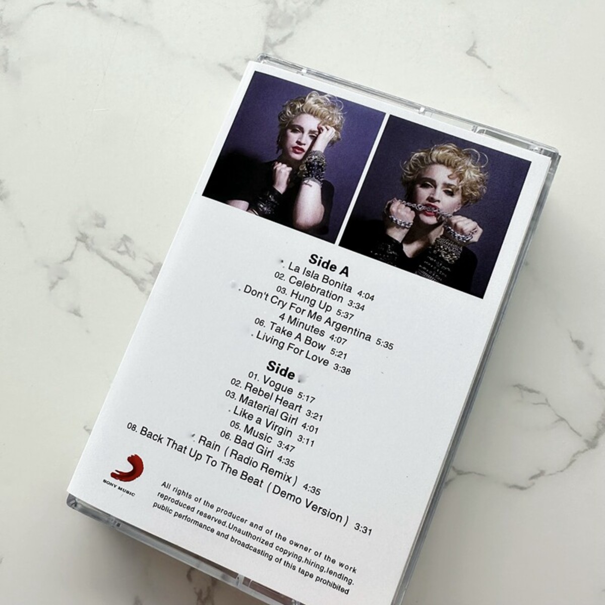 Cassete Clássico de Música Pop - Vintage Collection avaliação e preço
