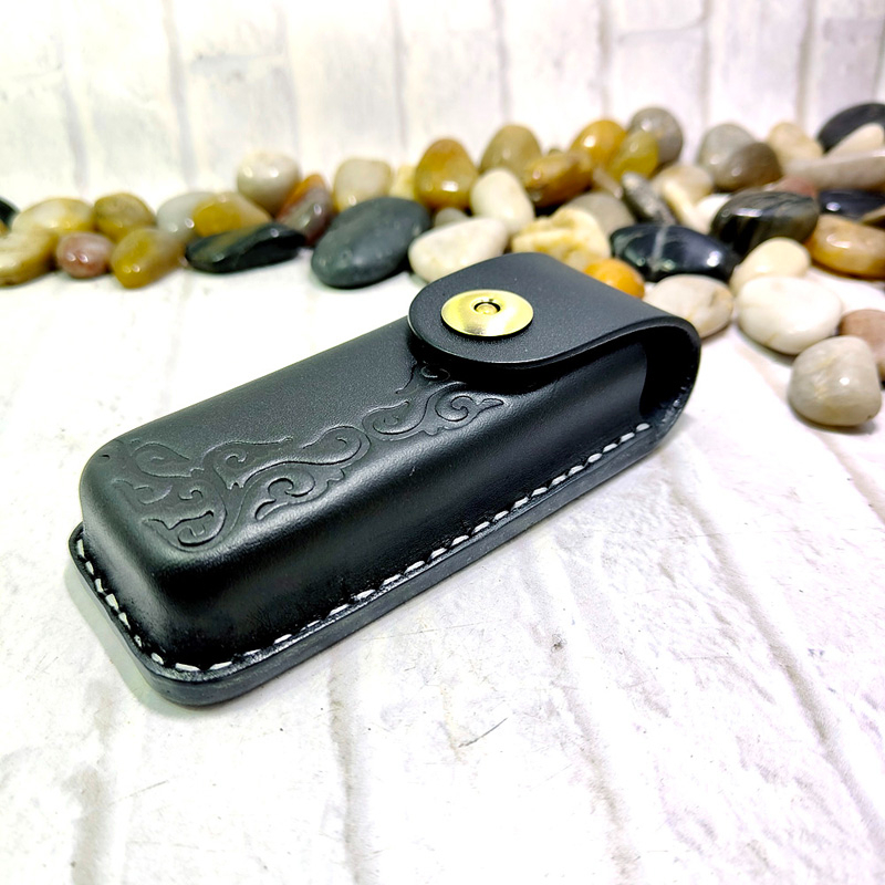 Bolsa de cintura para faca dob - Vintage Collectible Knife avaliação e preço